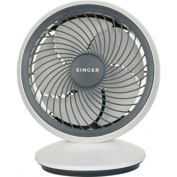Singer DF15 Ανεμιστήρας USB Ασημί Singer DF15 Ανεμιστήρας USB Ασημί
